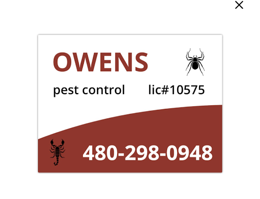 OWENS pest control